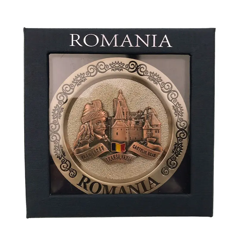 Castelul bran, vlad tepes, ornament metalic cu suport romania